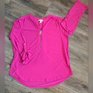 Pink Michael Kors blouse - lightly worn! Size XL